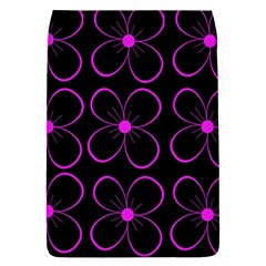 Purple Floral Pattern Flap Covers (s)  by Valentinaart