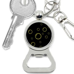 Yellow Bubbles Bottle Opener Key Chains by Valentinaart