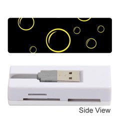 Yellow Bubbles Memory Card Reader (stick) 