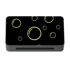 Yellow Bubbles Memory Card Reader With Cf