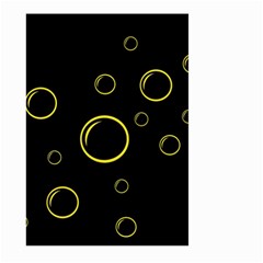 Yellow Bubbles Large Garden Flag (two Sides)