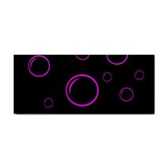 Purple Bubbles  Hand Towel