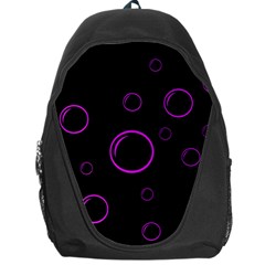 Purple Bubbles  Backpack Bag by Valentinaart