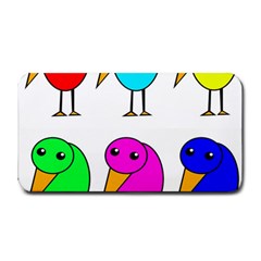 Colorful Birds Medium Bar Mats by Valentinaart