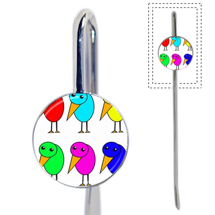 Colorful birds Book Mark