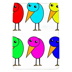 Colorful Birds Flap Covers (s)  by Valentinaart