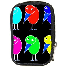 Colorful Birds Compact Camera Cases by Valentinaart