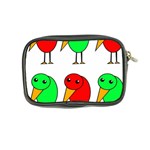 Green and red birds Coin Purse Back