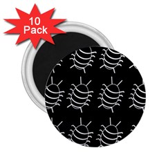 Bugs Pattern 2 25  Magnets (10 Pack)  by Valentinaart