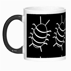 Bugs Pattern Morph Mugs by Valentinaart