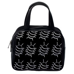 Bugs Pattern Classic Handbags (one Side) by Valentinaart