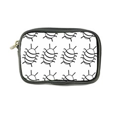 White bug pattern Coin Purse