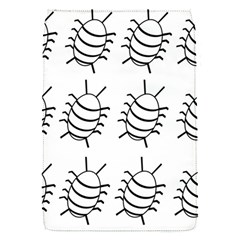 White bug pattern Flap Covers (S) 