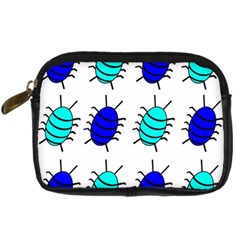 Blue Bugs Digital Camera Cases by Valentinaart