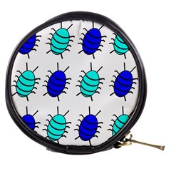 Blue Bugs Mini Makeup Bags by Valentinaart