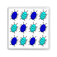 Blue Bugs Memory Card Reader (square) 