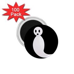 Ghost 1 75  Magnets (100 Pack)  by Valentinaart