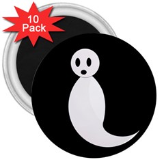 Ghost 3  Magnets (10 Pack)  by Valentinaart