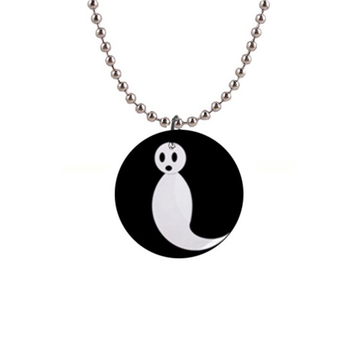 Ghost Button Necklaces