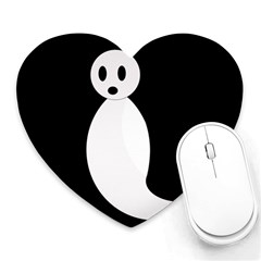 Ghost Heart Mousepads by Valentinaart