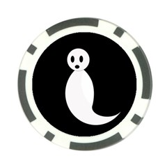 Ghost Poker Chip Card Guards by Valentinaart