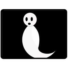 Ghost Fleece Blanket (large) 