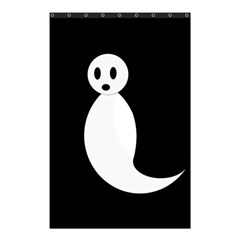 Ghost Shower Curtain 48  X 72  (small) 