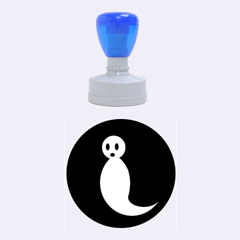 Ghost Rubber Round Stamps (medium)