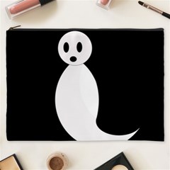 Ghost Cosmetic Bag (xxxl)  by Valentinaart