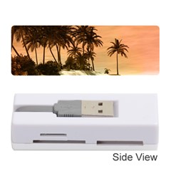 Wonderful Sunset Over The Beach, Tropcal Island Memory Card Reader (stick) 