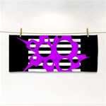 Purple abstraction Hand Towel Front