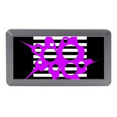 Purple Abstraction Memory Card Reader (mini)