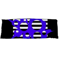 Blue Abstract Design Body Pillow Case Dakimakura (two Sides)