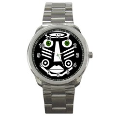 Mask Sport Metal Watch by Valentinaart