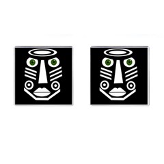 Mask Cufflinks (square) by Valentinaart