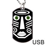 Mask Dog Tag USB Flash (Two Sides)  Front