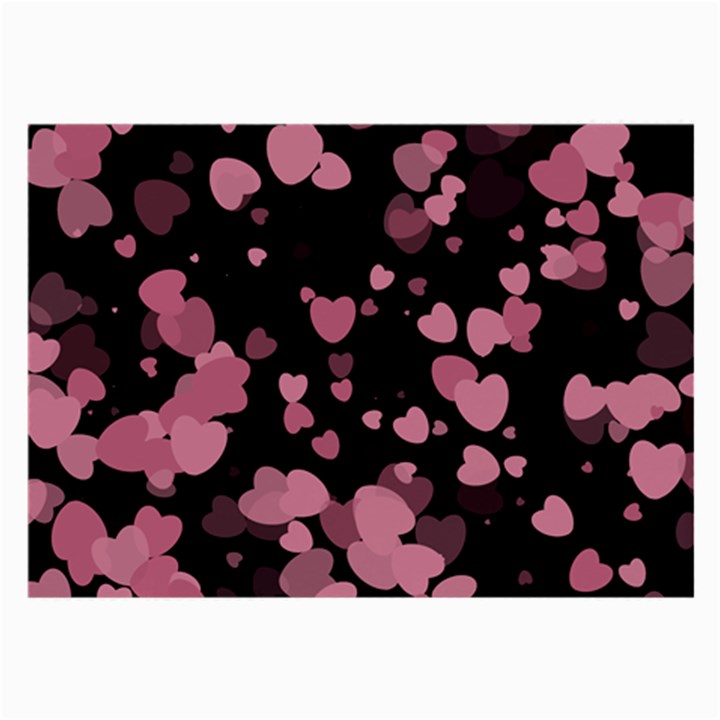 Pink Love Large Glasses Cloth