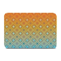 Ombre Fire And Water Pattern Plate Mats