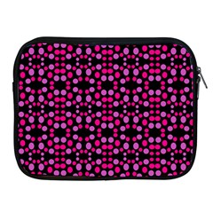 Dots Pattern Pink Apple Ipad 2/3/4 Zipper Cases by BrightVibesDesign