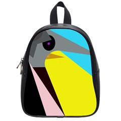 Angry Bird School Bags (small)  by Valentinaart