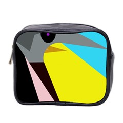 Angry Bird Mini Toiletries Bag 2-side by Valentinaart