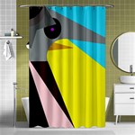 Angry bird Shower Curtain 48  x 72  (Small)  Curtain(48  X 72 ) - 42.18 x64.8  Curtain(48  X 72 )