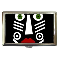 African Mask Cigarette Money Cases by Valentinaart