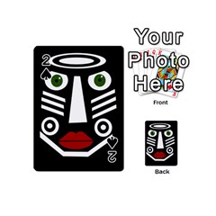 African Mask Playing Cards 54 (mini) 