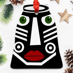 African Mask Ornament (bell)  by Valentinaart