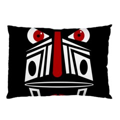 African Red Mask Pillow Case (two Sides)