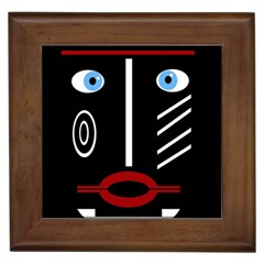 Decorative Mask Framed Tiles by Valentinaart