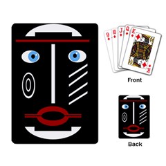 Decorative Mask Playing Card by Valentinaart