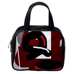 Crazy abstraction Classic Handbags (One Side)