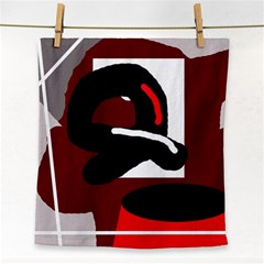 Crazy abstraction Face Towel